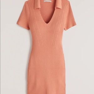 Abercrombie Polo Elevated Knit Mini Dress; Size L(reg); worn once.